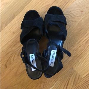 Steve maaden black heels new without tags